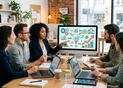 Digital Marketing for Small Business: A Strategic Framework for Sustainable Growth