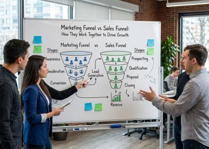 Marketing Funnel vs Sales Funnel