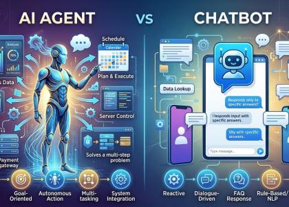 What Is an AI Agent and How Is It Different from a Chatbot